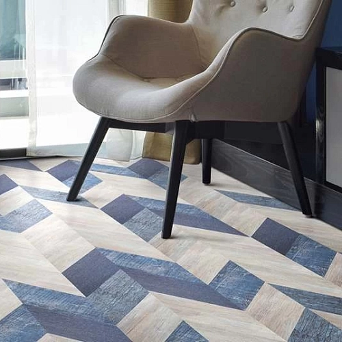 CHEVRON BLUE ПРОБКОВОЕ ПОКРЫТИЕ CORKSTYLE ПРОБКОВЫЙ ПОЛ КЛЕЕВОЙ CHEVRON